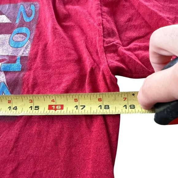 Red vintage 90s Formula One Michigan t-shirt fashion #Vintage #FormulaOne - Picture 5 of 6